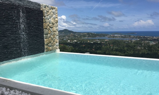 Bophut Villa | New Villa Melissa 2BR Infinity Pool Panoramic Sea View