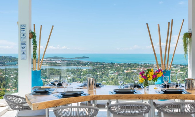 Bophut Villa | New Villa Melissa 5BR Infinity Pool Panoramic Sea View