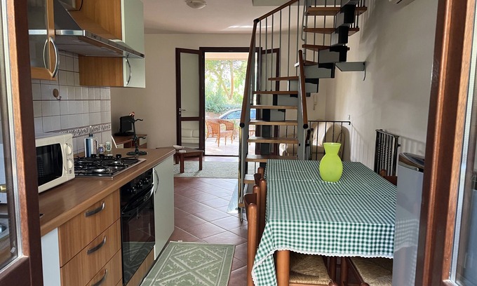 San Pietro a Mare Villa | New villa near the beach, clima, BBQ, WI-FI , garden