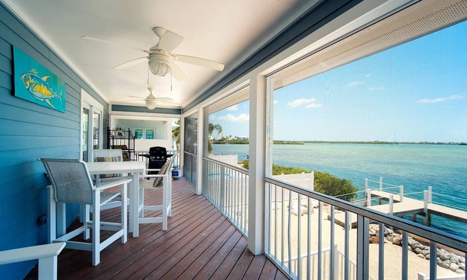 Breezeswept Beach Estates House | Newfound Paradise | Waterfront pool home with sunrise views on Ramrod Key