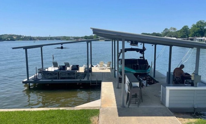 Sunrise Beach Village House | Newly built home on open water!