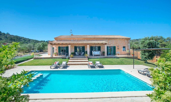 Cas Concos Villa | Newly Built/Beautifully Finished Villa, A/C, Private Pool in a Picturesque Location near Cas Concas