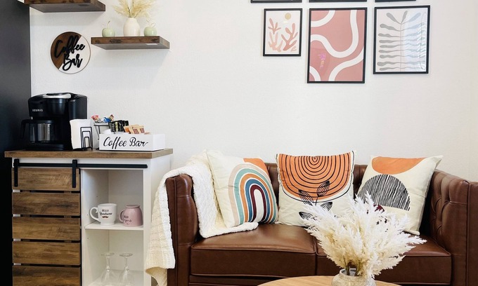 Tulsa House | Newly Built Mid-Century Cozy Bungalow