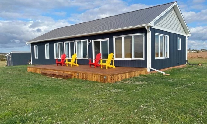Borden-Carleton House | Newly built with "the best view on the island". Handy access to the beach.