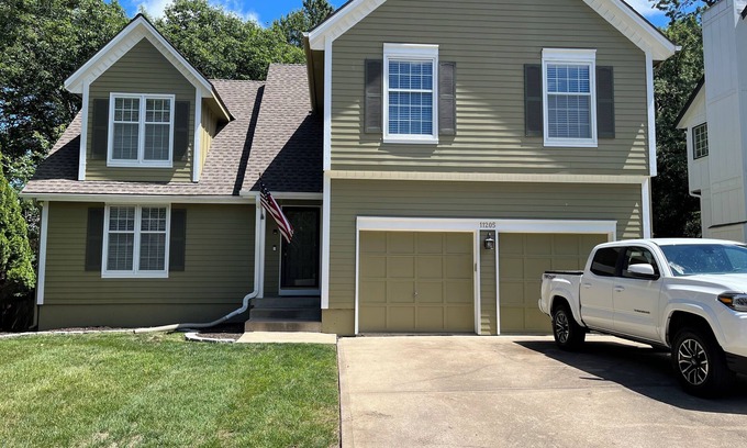 Overland Park House | Newly listed 4 bedroom home with 2 car garage in great location