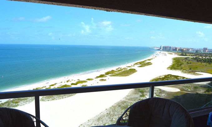 Sand Key Condo | Newly Remodeled & Furnished Luxurious Beachfront Condo