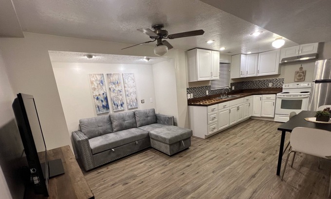 Layton Apartment | Newly remodeled mother in law basement apartment.