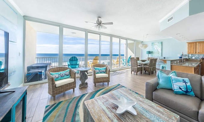 Gulf Shores Condo | NEWLY REMODELED! Stunning views!