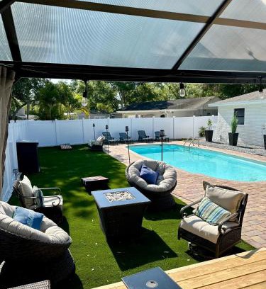Sun Bay South House | Newly Reno - Backyard Oasis, South Tampa Pool Home