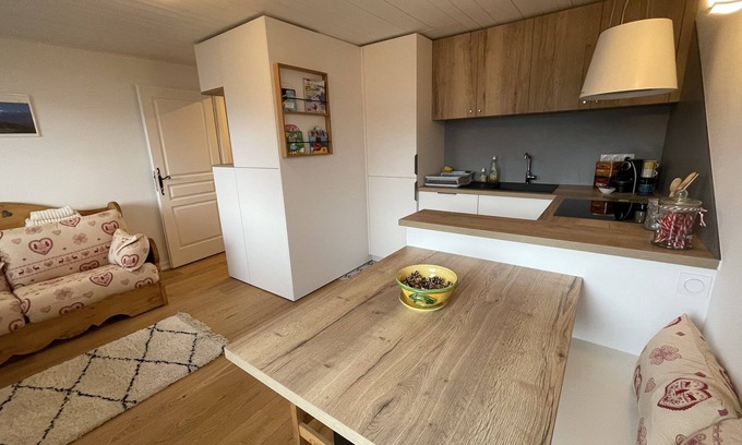 Combloux Apartment | Newly renovated apartment - Panoramic Mont Blanc view
