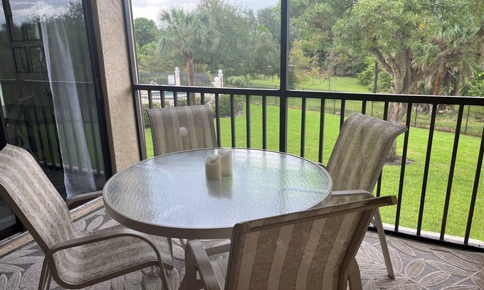 Cypress Lake Condo | Newly renovated Cypress Lake Condo with Pool, Hot Tub and Pickleball