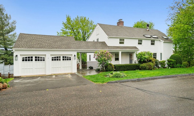 Rowayton House | Newly renovated Rowayton village jewel box, one block from town and beach.