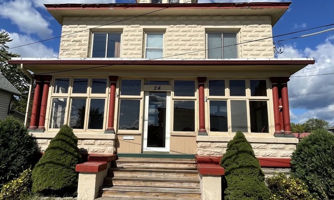 Alexandria Bay House | Newly Renovated Waterfront Home with Protected Boat Slip in Alexandria Bay NY.