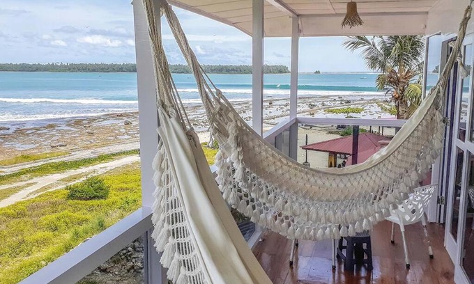 Nias Villa | Nias Surf Villa. Beach front. Wave view!