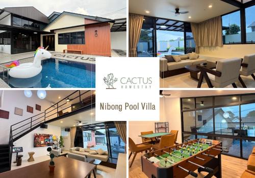 Taman Daya Villa | Nibong Pool Villa by Cactus Homestay
