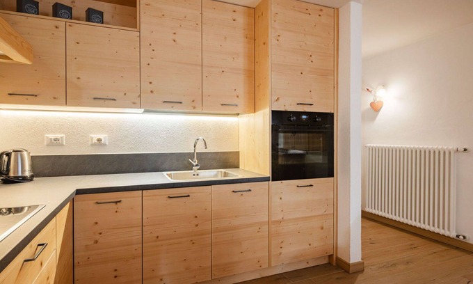 Campitello di Fassa Apartment | Nice apartment for 4 people with WIFI, TV, balcony and parking