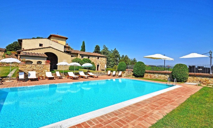 San Casciano in Val di Pesa Apartment | Nice apartment with WIFI, pool, A/C, TV, pets allowed and parking, close to Greve In Chianti