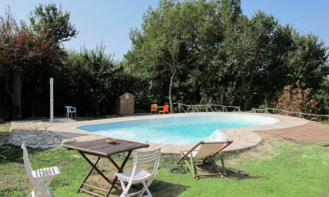 Granarola Apartment | Nice apartment for 4 people with pool, A/C, WIFI, TV, patio, pets allowed and parking