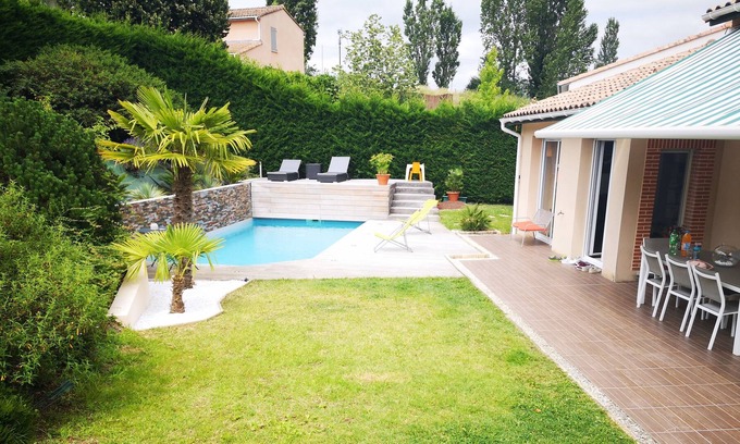 Saint-Jean House | Nice house with heated pool and garden