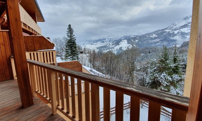 Pra Loup Apartment | Nice new apartment in Praloup 1600 (ski rental discount)