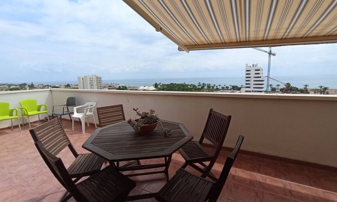 Vinaros Apartment | NICE PENTHOUSE WITH OVERLOOKING SEA 300 M. BEACH 10 PERS