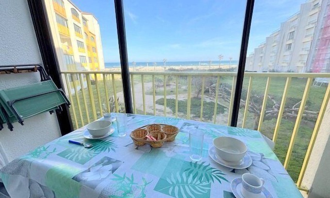 Leucate Apartment | Nice sea view apartment for two people 2PALMB514