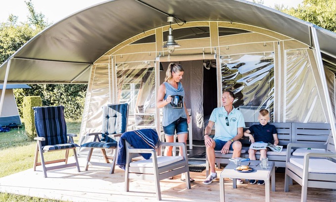 Mol House | Nice tent lodge on a holiday park in the Kempen