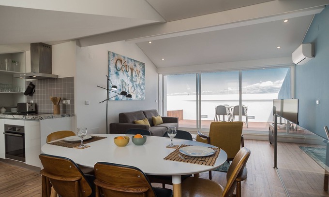 Lisbon Old Town Apartment | Nice view of Lisbon/Tagus - Enjoy a sunny terrace. Free WIFI!
