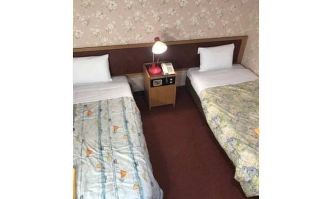 Kitakyushu Hotel | Nonsmoking Twin room without meals Parking lo/Kitakyushu Fukuoka