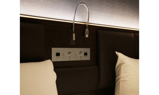 Hakataekihigashi Hotel | Nonsmoking Twin theater room Limited number o/Fukuoka Fukuoka