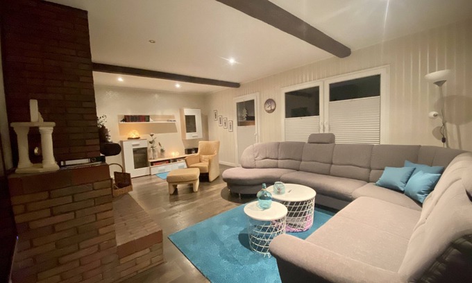 Wangerland House | Nordseeferienwohnung 9 Personen