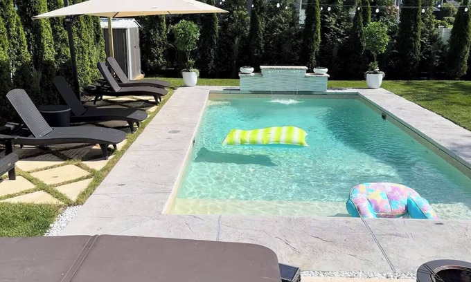 Long Branch House | North Long Branch Beach Home with Heated Pool and Hot Tub
