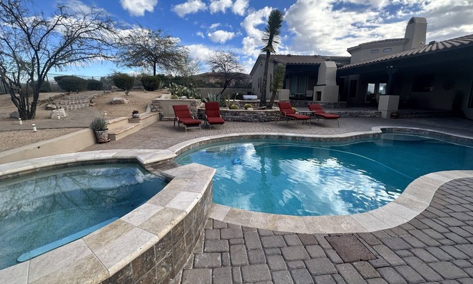 Boulder Heights House | North Scottsdale Sonoran Desert Oasis with pool and hot tub-golf, biking, hiking