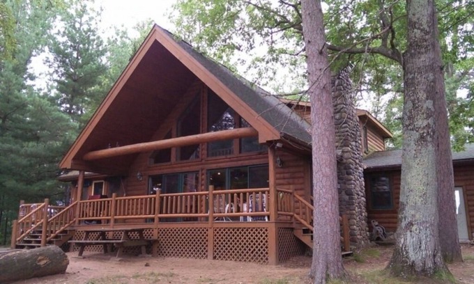 Danbury Cabin | Northwoods Heaven On Island in Beautiful Northwest Wisconsin