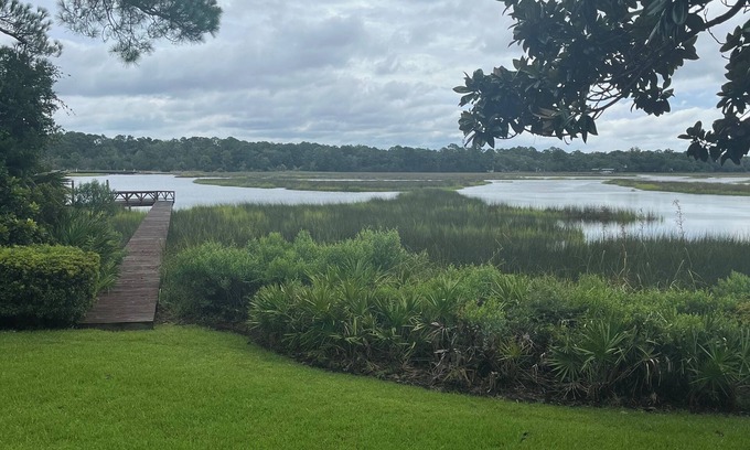 St. Marys House | nWaterfront four bedroom home & dock, fabulous views boating and great fishing.