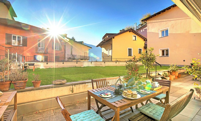 Ascona Apartment | Ô Lac Ascona with Garden, Ascona, Switzerland