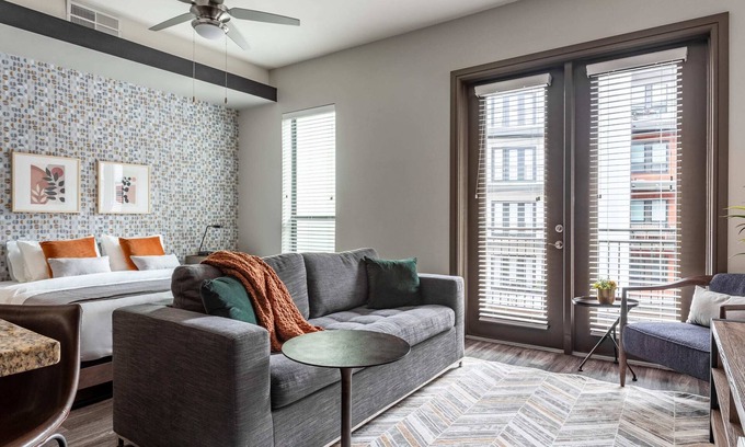 North Burnet Apartment | Oasis at the Domain | Premium Studio in Austin