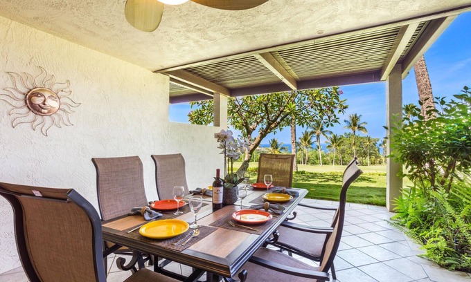 Keauhou Condo | 🏖️Ocean and Golf Course Views | AC Included | Pool