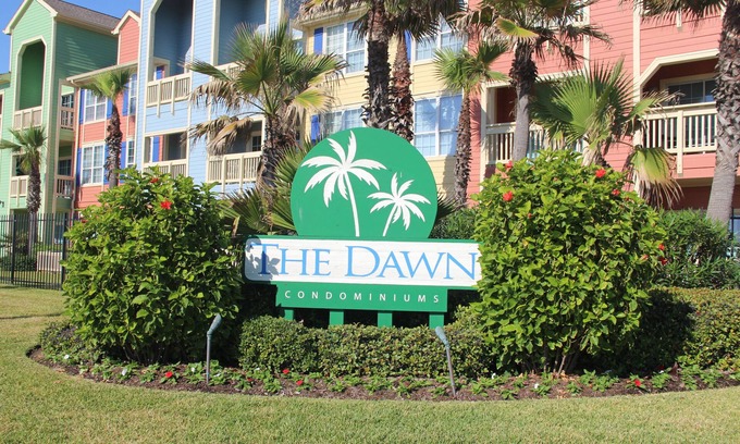 Galveston Condo | Ocean and Pool View, Beautifully furnished large, 2nd floor, 1 bedroom condo.