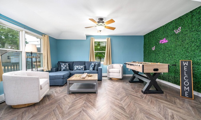 Ocean Gate House | Ocean Breeze Oasis with Pool, Arcade Games & Karaoke Machine!