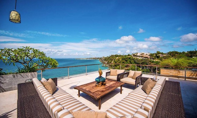 Uluwatu Villa | Ocean Cliff Edge 4 Bedroom Villa . The Luxe Bali Ultra Luxury Residence