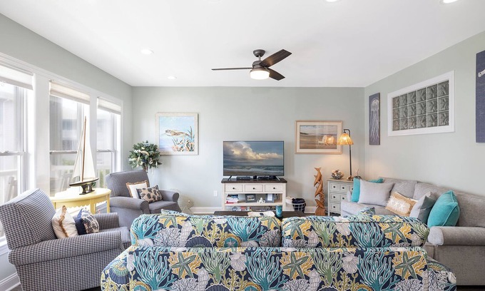 Indian Beach Condo | Ocean Club H203 - 2BR 2BA Almost Oceanfront Condo