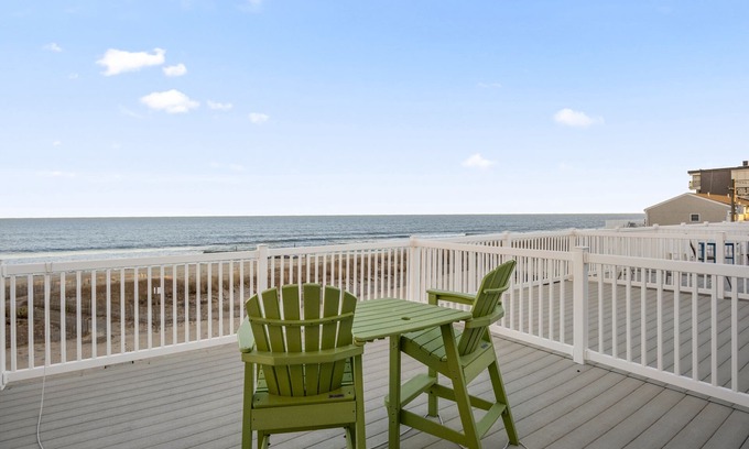 Midtown Ocean City Condo | Ocean Colony 8 - About as Oceanfront as you can get!