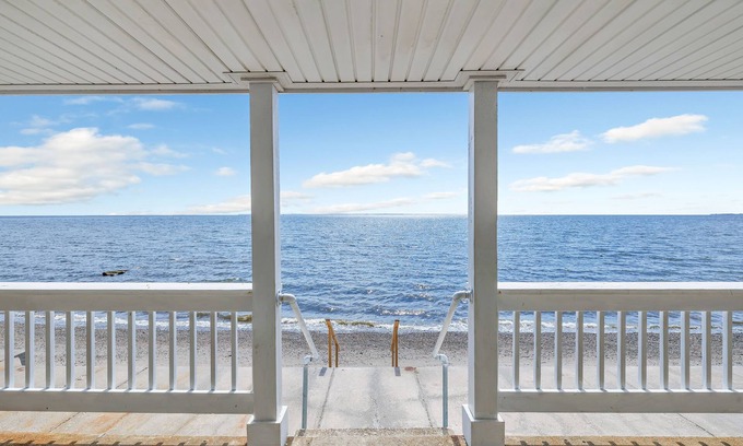 Milford House | Ocean Front Beach House with Private Beach Access - Newly Renovated!