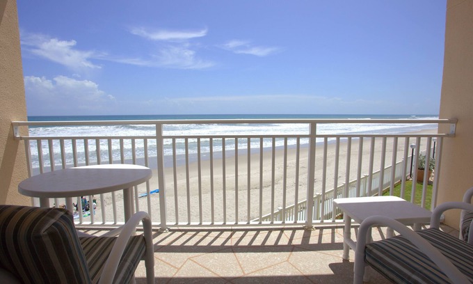 Satellite Beach Condo | Ocean Front Complex -Beautiful Panoramic Views of the Ocean!