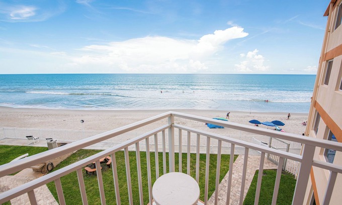 Satellite Beach Condo | Ocean Front Complex - Awesome Ocean Views!