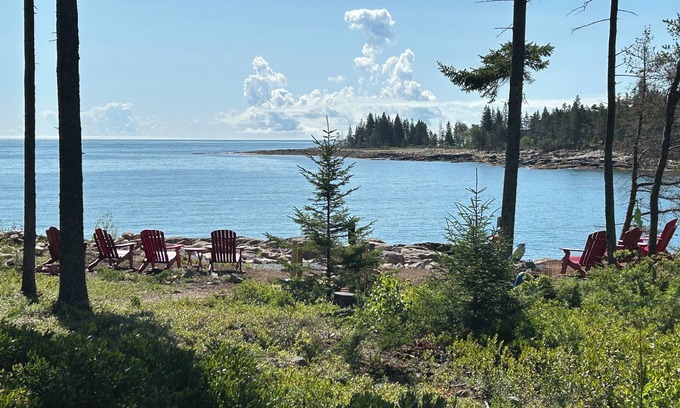 Prospect Harbor Cottage | Ocean Front Cottage On Quiet Birch Harbor