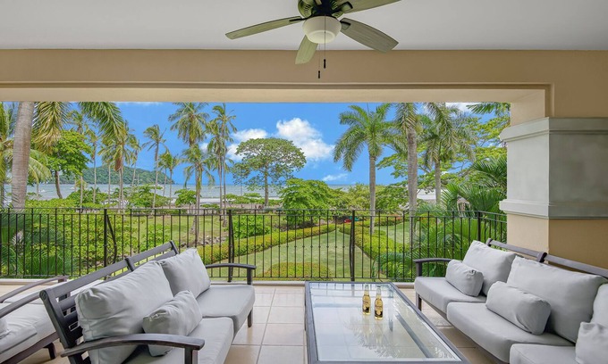 Herradura Condo | Ocean Front Luxury Condo, close to pool area!