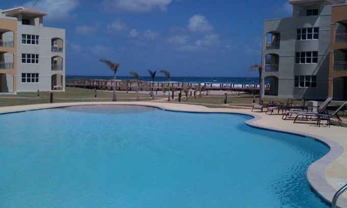 Bajura Apartment | Ocean Front PH w/ deck - 3 BDR- 3BR - At Jobos