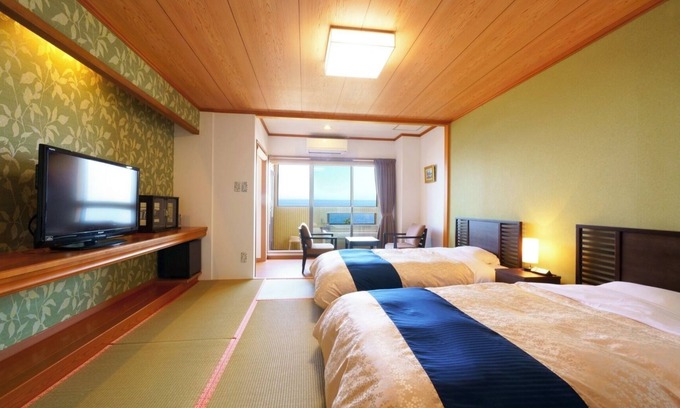 Beppu Hotel | Ocean sideJapaneseWestern room with semiopena/Beppu Ōita